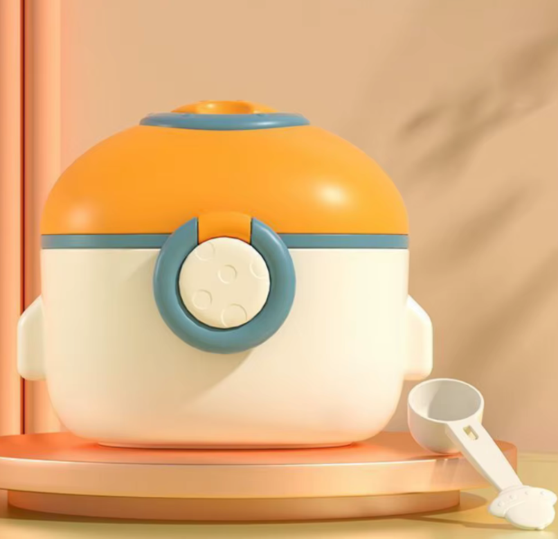 Contenedor de leche en polvo