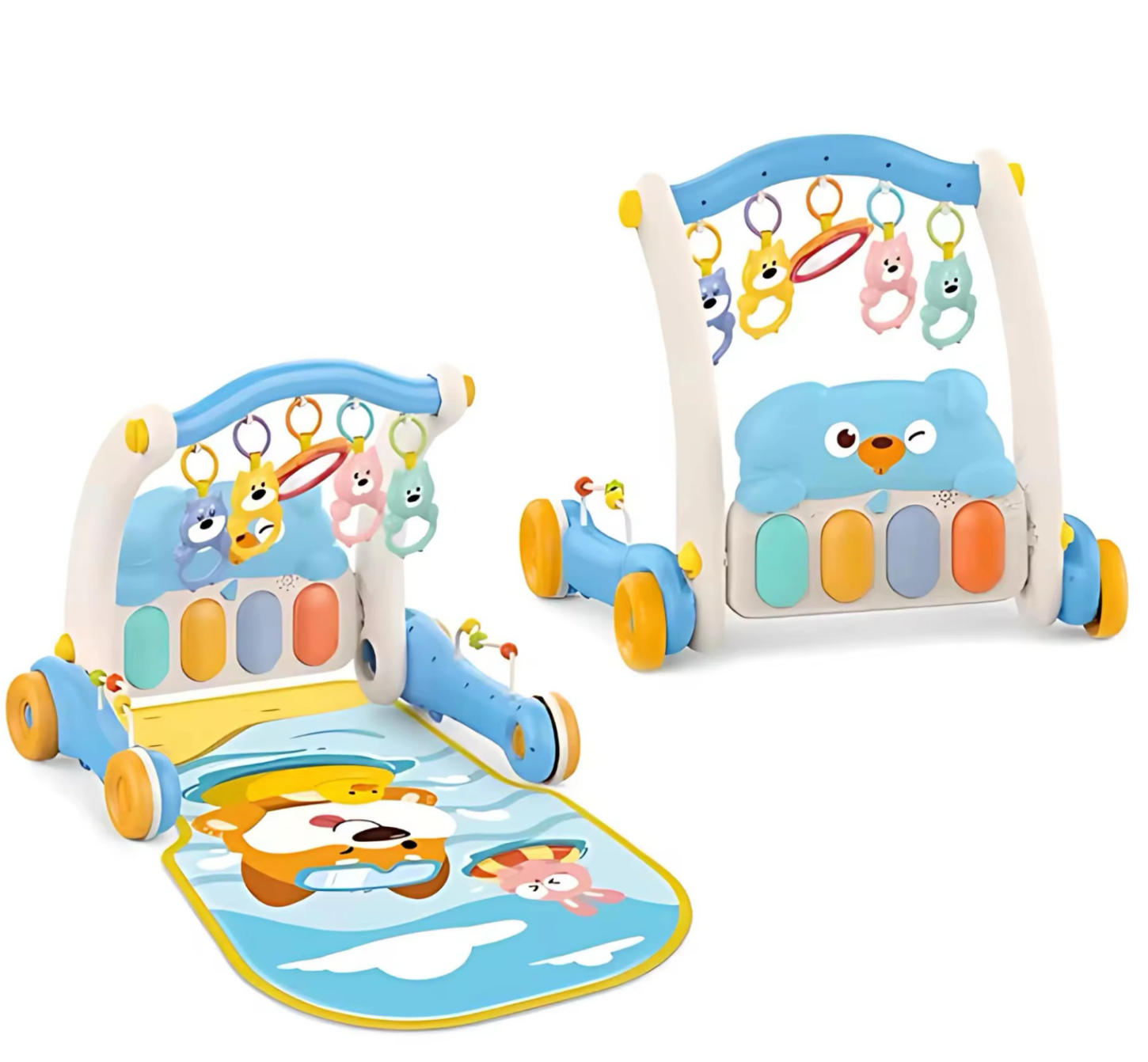 Gimnasio de piano y andadera