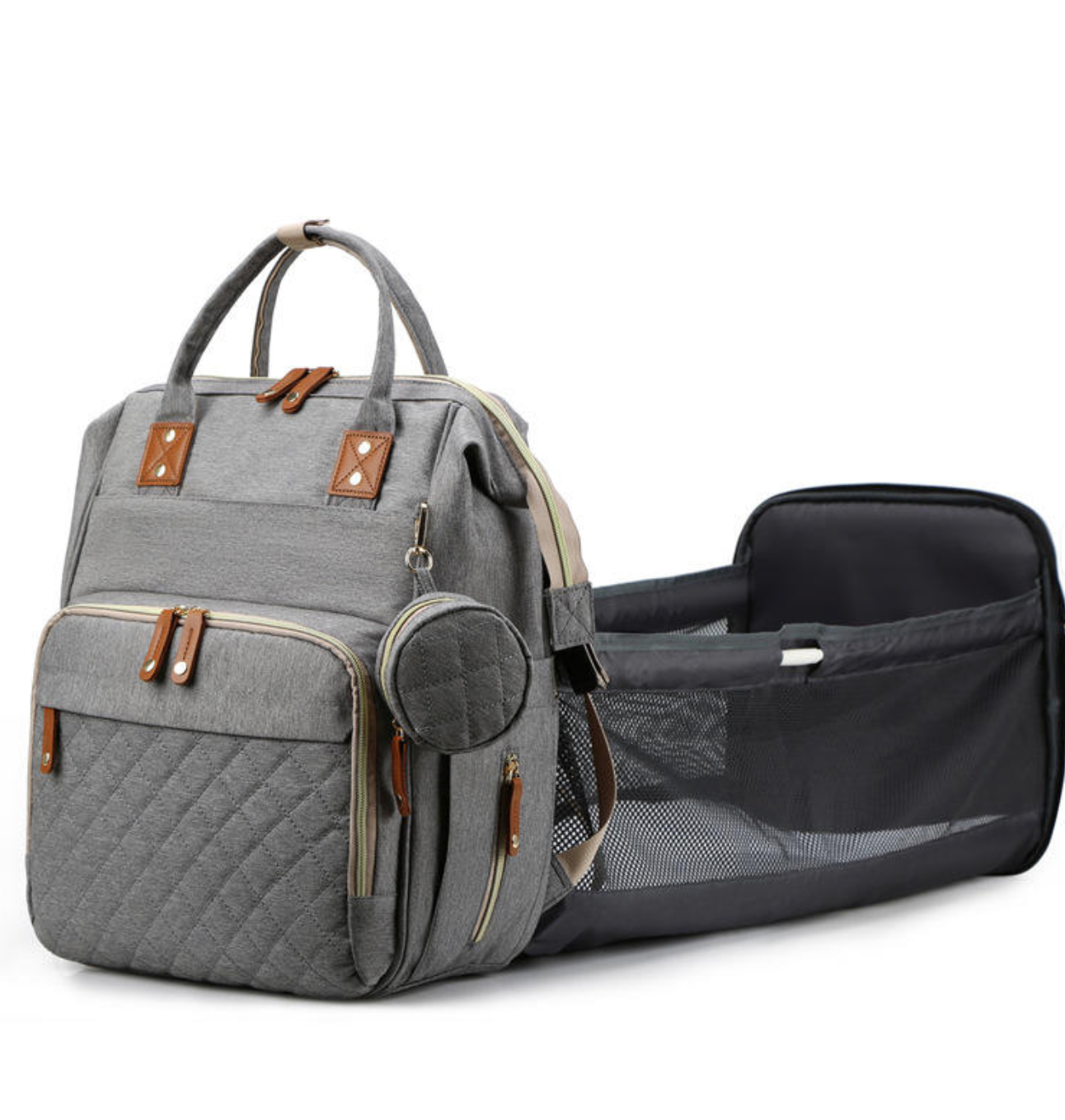 Pañalera con cambiador